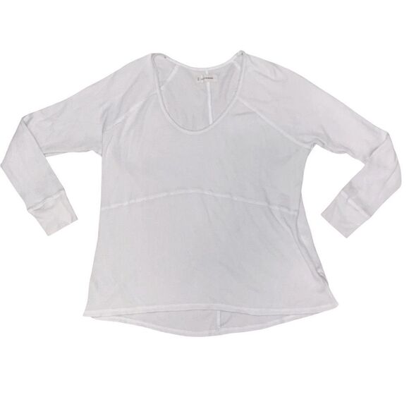 Lucky Brand Long Sleeve Waffle Top. - Picture 1 of 3